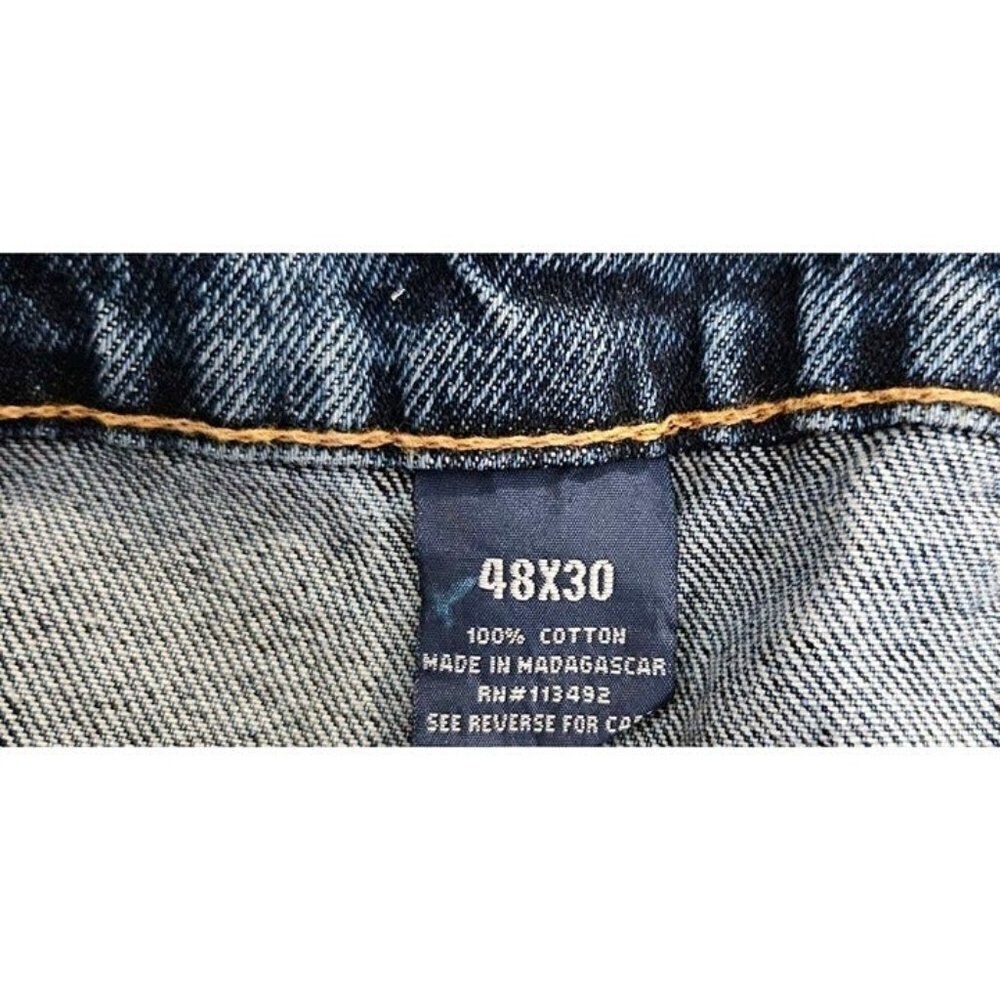 New RK Brand Real Work Wear Mens Jeans 5 Pocket Sz 48×30 - Picture 3 of 3
